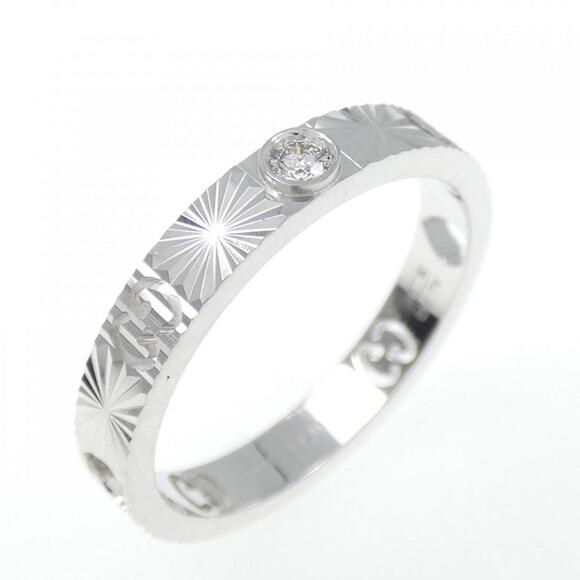 GUCCI White Gold Diamond Ring - Picture 1 of 5